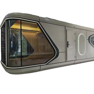 مقصورة مساحة حاوية منزل قابلة للتمديد جراب شحن من الفولاذ المقاوم للماء مع مكتب حمام للفيلا يتميز بتصميم كابينة تفاحة - Product Image 1