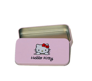Hot sale custom logo makeup brush tin box custom tools packaging tin box