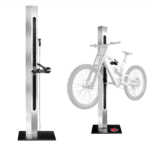 Soporte de Trabajo Motorizado para Bicicletas de Carga Pesada de 50 kg, Altura Ajustable de 70-185 cm, Soporte de Reparación para Bicicletas Eléctricas con Motor de CA - Product Image 1