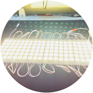 Ngoài trời SMD2835 AC220V 3.5W dẫn mô-đun ánh sáng cho quảng cáo hiển thị dấu hiệu biển báo SMD <span class=keywords><strong>LED</strong></span> mô-đun AC110V 160 độ <span class=keywords><strong>LED</strong></span> mô-đun - Product Image 2