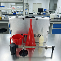 Mud Testing 3-Piece Kit (Mud Balance, Marsh Funnel, Sand Content) with Portable Case - API Standard Drilling Fluid Test Set