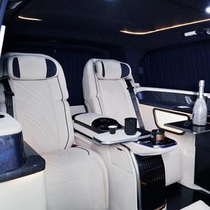 Kit de Asientos Traseros VIP para Auto SUV, Personalizado de Fábrica, Consola Central, Asiento Trasero de Lujo VIP - Product Image 4