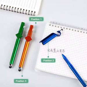 Bolígrafo Multifunción con Pantalla Táctil y Soporte para Teléfono Móvil, Regalo Promocional Empresarial, Impresión de Logotipo Personalizado con Código QR, Venta al Por Mayor de Fábrica - Product Image 4