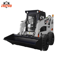 FASTVO SP-12 chinois 4 roues motrices nouvelle chargeuse compacte 3600kg avec godet à glissement