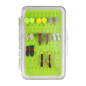 16 pièces <span class=keywords><strong>meilleur</strong></span> assortiment mouches combo carpe mouches mouillées pêche à <span class=keywords><strong>la</strong></span> <span class=keywords><strong>truite</strong></span> nymphes sèches banderoles mouches d'eau salée (B01) - Product Image 6