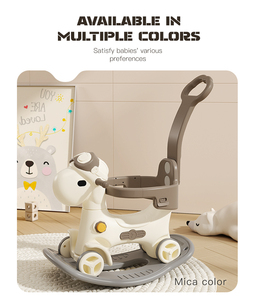 Mainan kuda goyang plastik anak-anak desain skuter terlihat bagus untuk anak-anak balita & bayi Olahraga & Hiburan Produk - Product Image 2