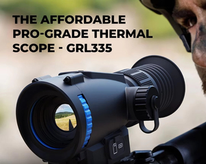 กล้องถ่ายภาพความร้อน Thermal Scope GRL325/GRL335 ความละเอียด 384x288 ระยะตรวจจับ 1500-1800 เมตร ขนาดเซ็นเซอร์ 12um 55Hz หน่วยความจำ 64GB สำหรับการล่าสัตว์กลางแจ้ง - Product Image 1