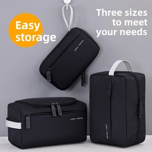 Nouvelle Trousse de Toilette <span class=keywords><strong>Homme</strong></span> Légère et Portable avec Fermeture Éclair, Grande Capacité, Multifonction, pour Voyage et <span class=keywords><strong>Sac</strong></span> à Dos - Product Image 3