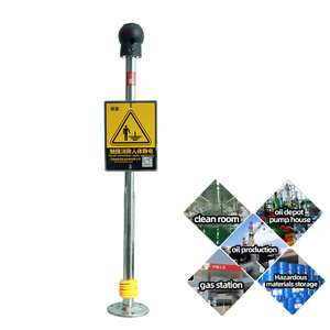 STICKON ST-36 Équipement industriel anti-<span class=keywords><strong>statique</strong></span> en fer antidéflagrant pour élimination des charges statiques corporelles avec fonction de décharge de sécurité - Product Image 1