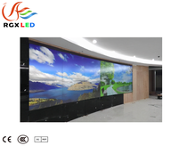 Pantalla de matriz LED de 55 pulgadas, pantalla de visualización a todo color, capaz de mostrar contenido en pantalla dividida