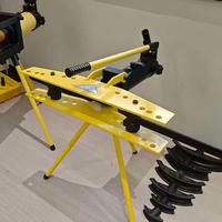 Máquina Dobladora de Tubos Hidráulica Manual Integral HORNIPAC STB-4J, Dobra Tubos Hidráulicos de Paredes Gruesas