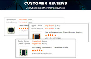 Mantenimiento a un lado de la Carretera de EE. UU. SUNPOWER La energía solar penal led marca reflejar road stud - Product Image 6
