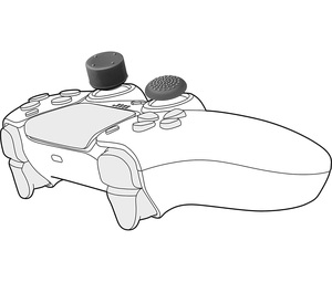 จุกยางครอบนิ้วหัวแม่มือแบบยกสูง 8 ชิ้น สำหรับ PlayStation 5 PS5 PS4 Xbox Series X-S/<span class=keywords><strong>One</strong></span> <span class=keywords><strong>Nintendo</strong></span> <span class=keywords><strong>Switch</strong></span> Pro จอยสติ๊กแบบอนาล็อก - Product Image 5