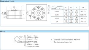 Vendita Diretta dalla Fabbrica, Cella di Carico Originale HM2D4 Tipo a Raggio, 5000kg, Acciaio Legato Nichelato, IP68, per Bilance di Camion e Tramogge - Product Image 6