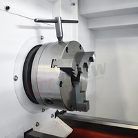Torno CNC de Alta Precisión CK6140 con Sistema de Control Fanuc GSK, 220V, Estructura de Bancada Plana