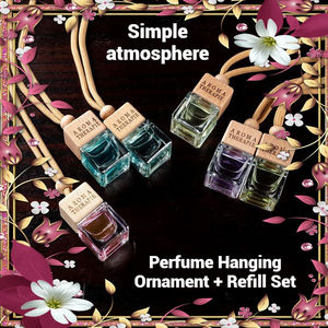 Ambientador Líquido de Lujo Mini Premium de Marca, Difusor Colgante de Cristal con Aroma a Néctar de Melocotón, Perfume para Coche Sin Electricidad - Product Image 5