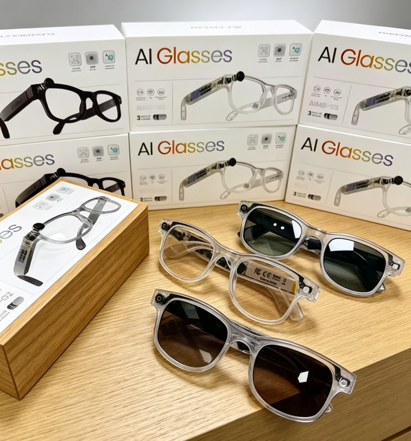 Aimb-G2 Ai Translator 800W High-Definition Photo Video Recording Simultaneous Translation Smart Glasses Camera IPX-5 Waterproof