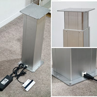 Colonne de levage télescopique robuste à 2 étages en aluminium pour robot de rééducation des membres inférieurs, équipement hospitalier