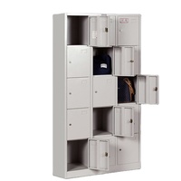 Casier professionnel en acier métallique, armoire de rangement verrouillable, casier d'école d'étudiant en gros