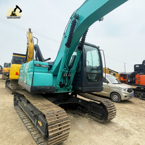 Excavatrice d'occasion KOBELCO 140 de 74 kW avec fixation rapide disponible, capacité de la benne de 0,55 m³, pour projets d'ingénierie municipale - Product Image 4