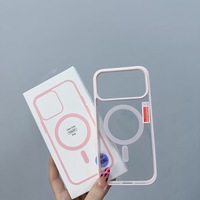 Étui pour téléphone portable Étui de charge sans fil magnétique Étui coloré pour iphone 17 17 Pro 17 air 17 Pro Max