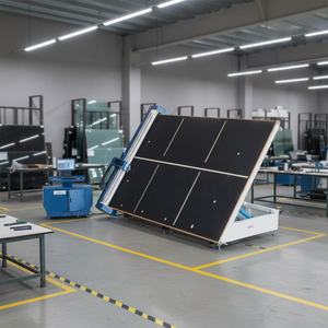 Máquina de Corte de Vidrio con Espejo, Maquinaria CNC, <span class=keywords><strong>Mesa</strong></span> de Corte Automática <span class=keywords><strong>para</strong></span> Vidrio con Forma de Mosaico - Product Image 1