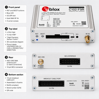 Kit GNSS RTK C102-F9R ZED-F9R Multi-bandes L1 L2 CAN IMU Réconnaissances topographiques L-Band PPP pour Conduite Autonome ADAS Robot