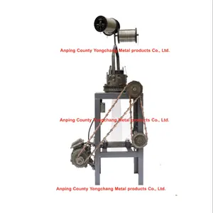 Stainless steel sleeve mesh making weaving machine