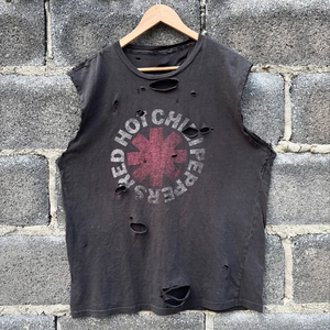Camisetas sin Mangas con Logotipo Personalizado en Impresión DTG para Hombre, Cuello Redondo, Algodón Lavado, Estilo Desgastado - Product Image 1