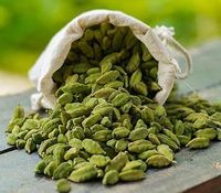 Gousse de cardamome verte, épices séchées en sac en coton, graines aromatiques naturelles pour la cuisine et le thé, DALAI IMPEX Orissa