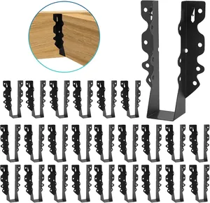 Support de poutre 2 po x 6 po, calibre 18, à double cisaillement, fixation frontale <span class=keywords><strong>pour</strong></span> bois et plancher - Product Image 5