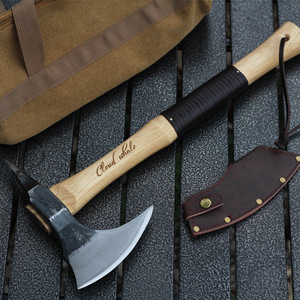 Mango <span class=keywords><strong>de</strong></span> <span class=keywords><strong>madera</strong></span> para exteriores, hacha <span class=keywords><strong>de</strong></span> clavo <span class=keywords><strong>de</strong></span> águila grande forjada, para acampar, cortar <span class=keywords><strong>madera</strong></span>, hacha <span class=keywords><strong>de</strong></span> hielo Tomahawk multifuncional - Product Image 3