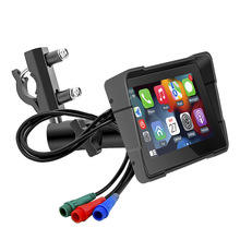 Nouveau système CarPlay et Android Auto pour <span class=keywords><strong>moto</strong></span> avec écran étanche IP67 de 5 pouces, prise en charge sans fil pour carte <span class=keywords><strong>Micro</strong></span> SD 5.0 jusqu'à 64 Go - Product Image 3
