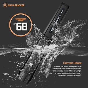 Profesyonel el 6 inç derinlik altın <span class=keywords><strong>Metal</strong></span> dedektörü yeni su geçirmez Pinpointer en endüstriyel yeraltı dedektörü - Product Image 4