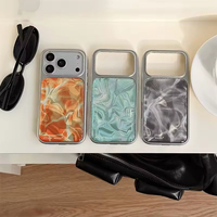 Toptan Sıcak Satış Yeni Su Dalgası Desenli Lüks Kadınlar İçin Trend TPU Darbeye Dayanıklı Telefon Kılıfı iPhone 17 16 15 Pro Max için
