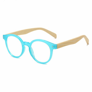 Lunettes de lecture en bambou écologiques avec verres transparents <span class=keywords><strong>pour</strong></span> hommes et femmes, ultra-légères, protection oculaire vintage anti-fatigue - Product Image 5