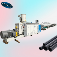 Machine de fabrication de tuyaux en plastique PE HDPE PPR de 20 à 63 mm, ligne d'extrusion de production de tuyaux d'alimentation en eau LDPE