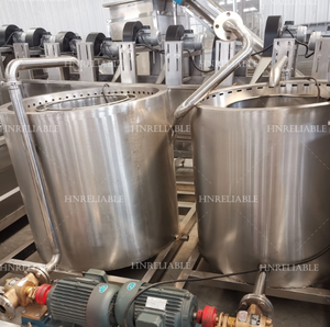 Slant Kentang Pisang Planitain Chip Mesin Penggorengan/Kulit Babi Mesin Penggorengan - Product Image 2