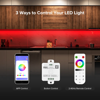 Télécommande LED et panneau tactile pour bande LED simple CCT RGB RGBW RGBCCT SP631E SP632E SP633E SP634E SP635E Contrôleur LED PWM