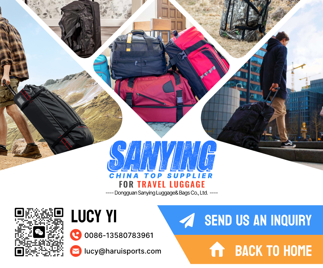 2024 Light Weight Expandable Luggage Travel Bags With Wheel
