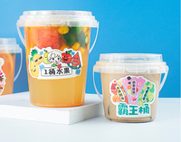 Tasses à thé au lait en plastique jetables et durables de haute qualité 109-700, nouvel arrivage