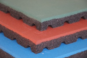 เสื่อยางปูพื้นห้องออกกำลังกาย,แผ่นยางปูพื้นชั้นอนุบาลเสื่อกันเสียงแผ่นกันลื่น - Product Image 3