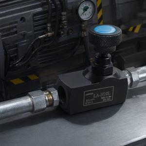 Válvula de Control de Flujo Hidráulica JUNTAO LA-H10L de Acero al Carbono para Máquina de Inyección - Product Image 2