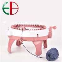 Machine à tricoter à grande capacité pour le tricot de pulls, style warp, pour adultes et enfants, fabrication de pulls, chapeaux et écharpes à la main