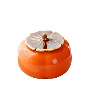 Boîte à thé en céramique Kch Persimmon, pot à bonbons, boîte cadeau, décoration de mariage, cadeaux d'affaires, cadeaux promotionnels - Product Image 5