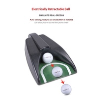 Appareil de récupération automatique de balles de golf, équipement d'entraînement en plastique, modèle d'entraîneur de putting ZH-P087