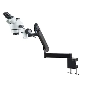 工厂供应专业 Simul-焦点可调臂夹耳鼻喉科眼科操作三目立体显微镜