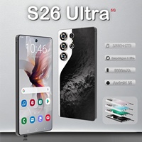 Smartphone S26 Ultra 5G le plus vendu en 2025, 16 Go + 1 To, appareil photo 108 MP, écran OLED HD, charge rapide 65 W, Android 15, version mondiale