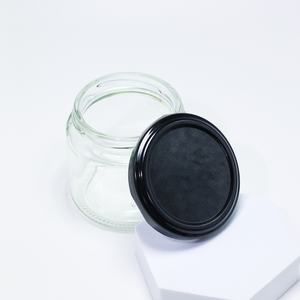 Frasco de Vidrio Transparente Redondo de Boca Ancha para Conservas de Miel, Mermelada, Encurtidos y Salsa con Tapa de Metal, 250 ml, 500 ml, 8 oz, 16 oz, Gran Oferta - Product Image 4