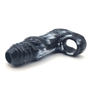 FRRK Monster <b>Dildo</b> Penis Extender Men Daily Enlargement Penis Sleeves for Male Sex Toy - Product Image 6
